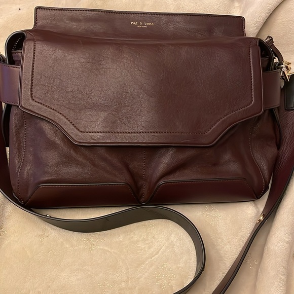 Rag & Bone Bordeaux Pilot Satchel